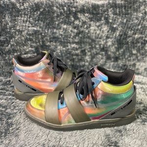 Puma x McQueen iridescent logo